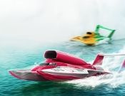 快艇竞赛3Dlogo图