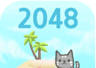 2048猫岛logo图