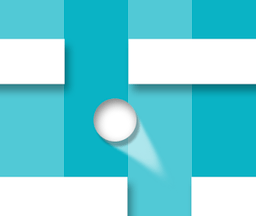 穿过线条logo图