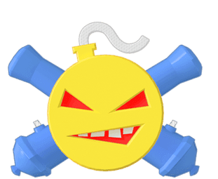 有趣的枪:逻辑射手logo图