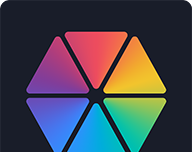 做个六边形logo图