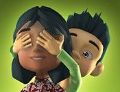 捉迷藏：偷偷看一眼logo图