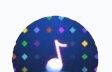 跃动音符logo图