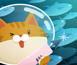 渔夫小猫logo图