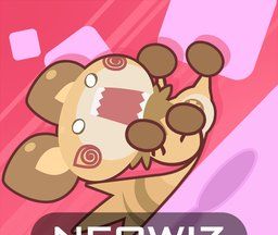 库克与魔法的摇晃拼图logo图