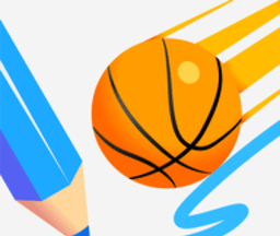 画线灌篮logo图