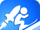 火箭滑雪赛logo图