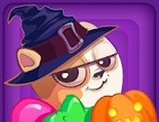 糖果猫咪logo图