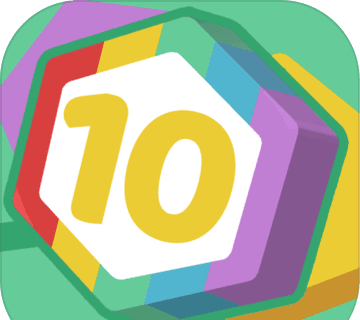 直到10logo图