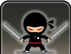 忍者武士战斗logo图