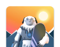 滑雪竞速登山赛logo图