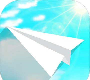 梦幻纸飞机logo图