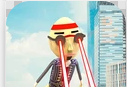 激光的火柴人logo图