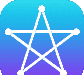 一笔画星座版logo图