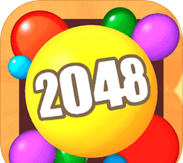 2048球球3Dlogo图