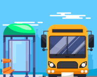 公交车站logo图