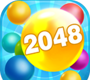 2048彩球版logo图