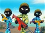 火柴人士兵射击logo图