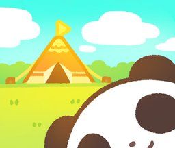 熊猫创造露营岛logo图