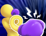 橡胶飞拳3Dlogo图