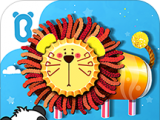 宝宝动物拼贴logo图