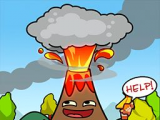 愤怒的火山logo图