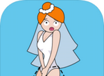 绘画故事:爱情女孩logo图