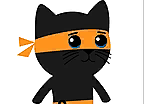 功夫忍者猫logo图