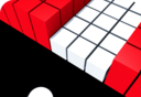 彩色粉碎球球3Dlogo图