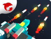像素飞机大战logo图