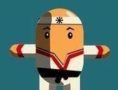 变戏法踢腿者logo图