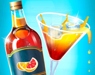鸡尾酒混合模拟logo图