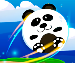 粘糊糊的熊猫logo图