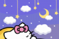 HelloKitty晚安logo图
