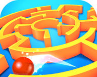 旋转迷宫3Dlogo图