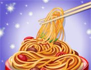 女孩烹饪中餐logo图