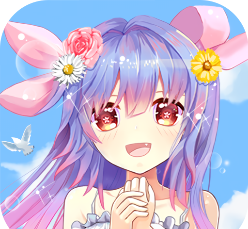 二次元换装少女logo图