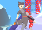 武士女孩跑3Dlogo图
