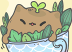 我的猫盆栽logo图