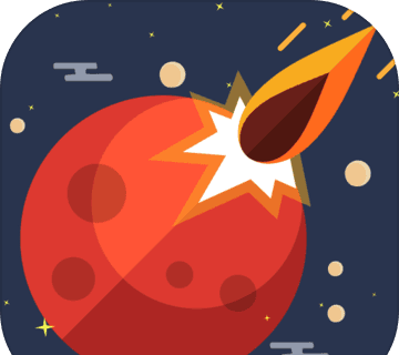 星球大爆炸logo图