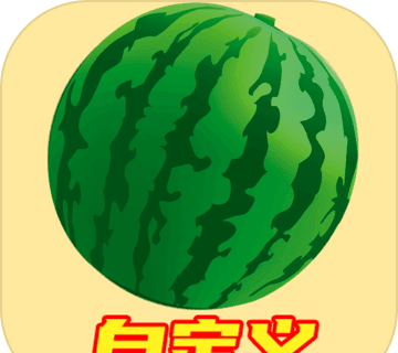 自定义合成大西瓜logo图