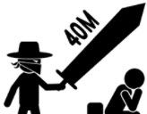 画线火柴人logo图