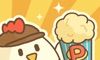 popcorn小鸡的爆米花店logo图