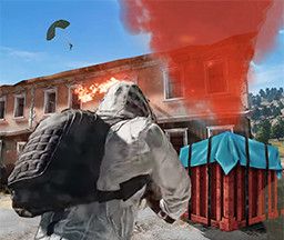 跳伞吃鸡求生logo图
