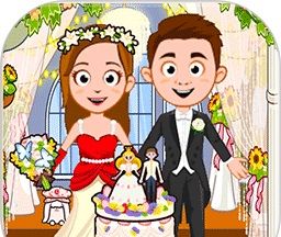 迷你城镇婚礼派对logo图