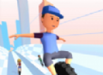 独轮车驾驶员3Dlogo图