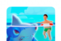 鲨鱼进化3Dlogo图