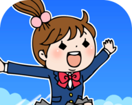 跳上天空的女孩logo图