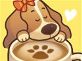 小狗咖啡馆logo图