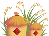 万亩良田logo图